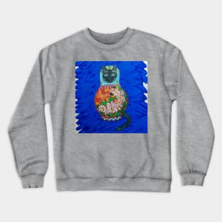 Matryoshka Cat Crewneck Sweatshirt